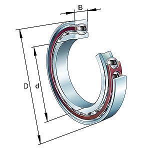 FAG Single Spindle Super Precision Bearing B7009ETP4SUL 45x75x16mm EBay