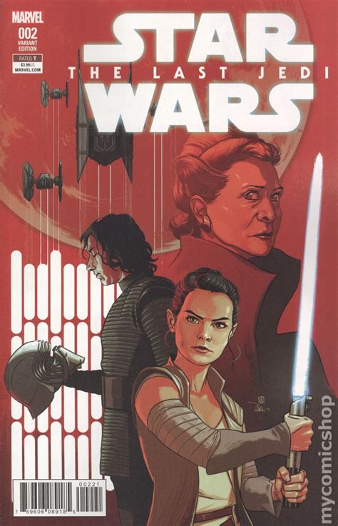 Star Wars The Last Jedi 2018 Marvel Comic Books