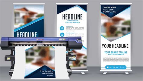 Roll Up Banner Design Templates Stylish And Modern In Dubai Uae