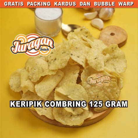 Jual KERIPIK COMBRING COMBRO KERING 125 Gram Snack Kiloan Makanan