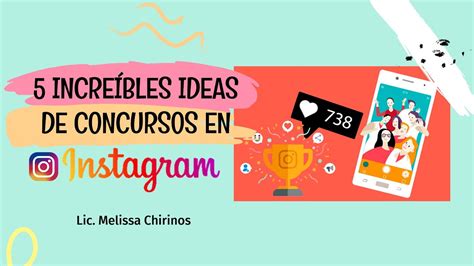 Incre Bles Ideas De Concursos En Instagram Youtube