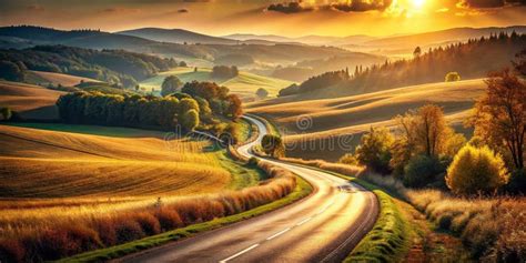 Vintage Road Trip Capturing the Beauty of Lifes Curves in a Timeless ...