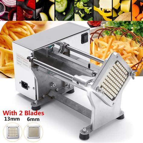 Buy Electric Potato Chip Cutter French Fries Cutting Slicer Stainless