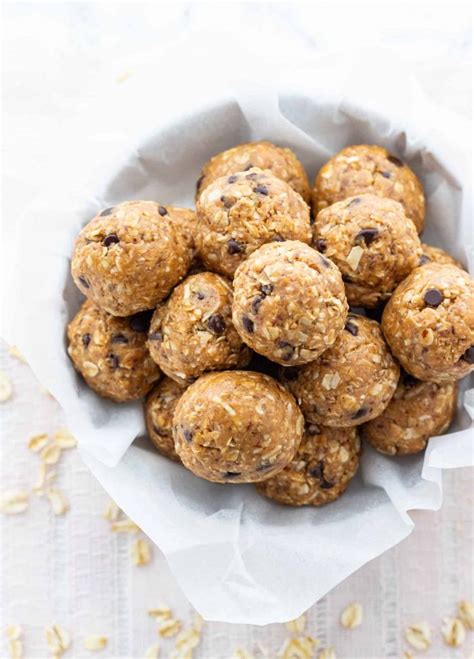 No Bake Oatmeal Energy Balls Haute Healthy Living