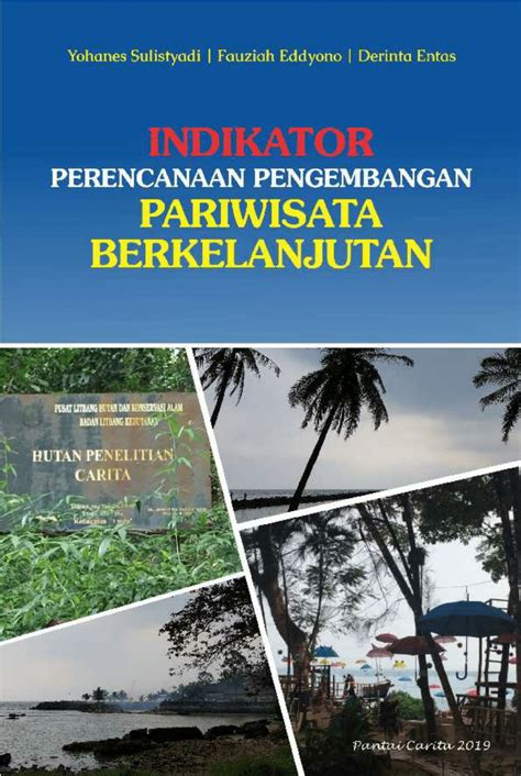 Pdf Buku Indikator Perencanaan Pengembangan Pariwisata Berkelanjutan