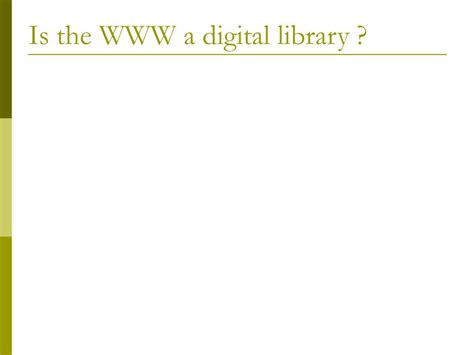 Ppt Introduction To Digital Libraries Powerpoint Presentation Free