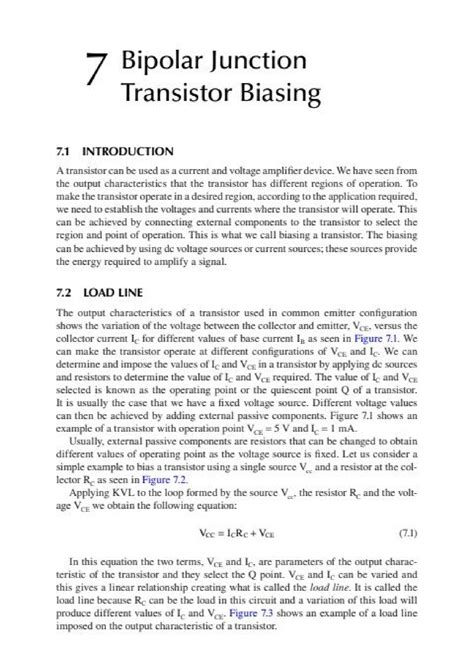 Solution Bipolar Junction Transistor Biasing Electric Engineering