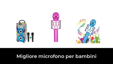 46 Migliore Microfono Per Bambini Nel 2022 Secondo Gli Esperti