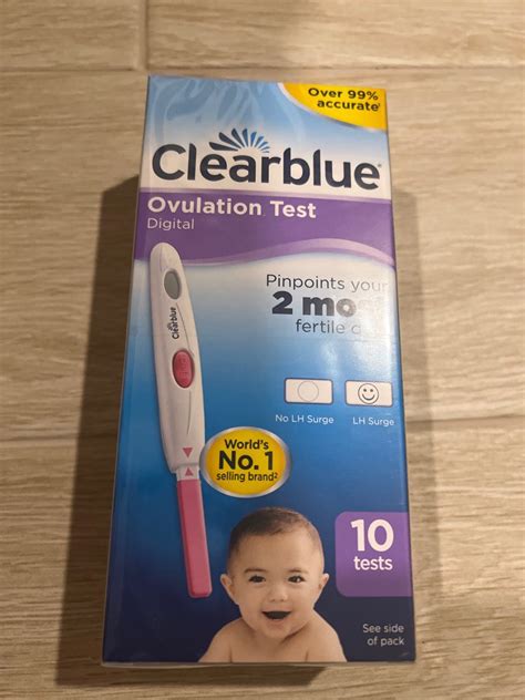 Clearblue Ovulation Test Health Nutrition Thermometers On Carousell