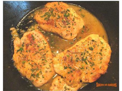 Recettes D Escalopes De Poulet De Sucre Et Pices