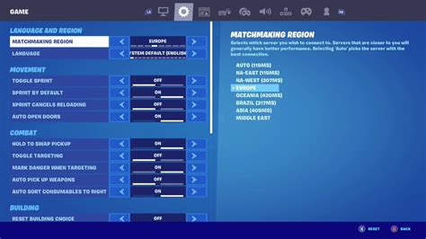 Fortnite Aimbot Settings Xbox Pc Ps Youtube