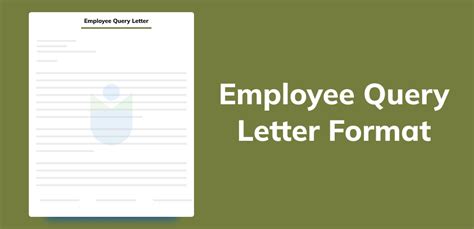 Employee Query Letter Format Meaning Tips And Examples Sample Query