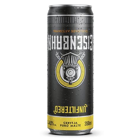 Cerveja Pilsen Puro Malte Unfiltered Eisenbahn Lata Ml P O De A Car