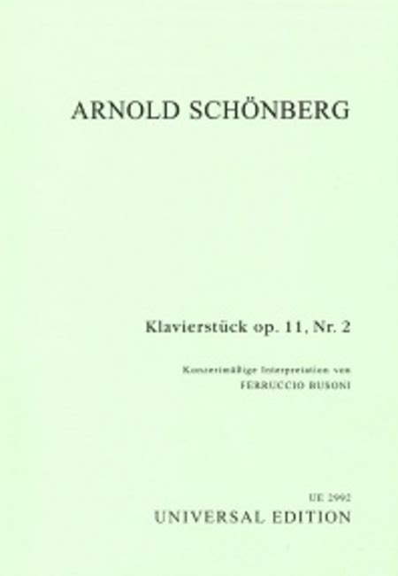 Three Piano Pieces Op By Arnold Schoenberg Piano Sheet