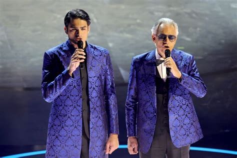 Andrea Bocelli shares emotional Oscars In Memoriam performance with son ...