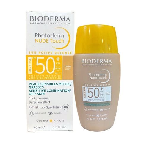 Bioderma Photoderm Nude Touch Mineral Spf Light Color Ml Exp