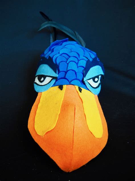Zazu Mask Template 8