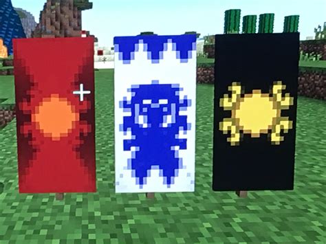 How To Make A Sun Banner In Minecraft