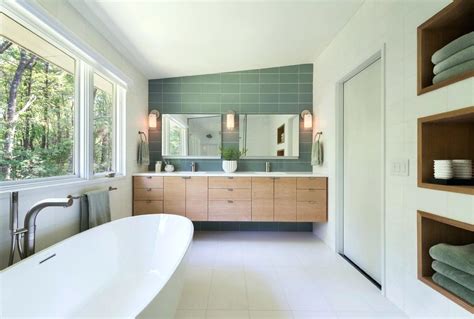 30 Awesome Mid Century modern bathroom Ideas you should see this Year