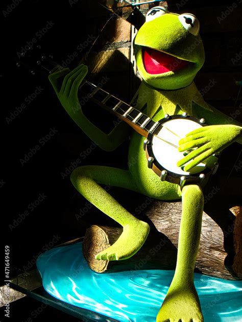 Orlando,FL/USA - Nov 22,2006 : Kermit the Frog outside the Muppet Vision 3D at Disney Hollywood ...