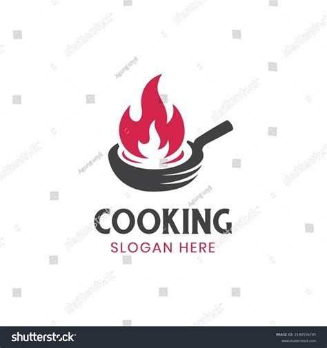 Vintage Hot Cook Logo Design Kitchen Stock Vector Royalty Free Shutterstock
