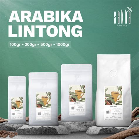 Promo Kopi Arabika Lintong Sumatra Arabica Coffee Beans Espresso Biji Bubuk - 100 gram, Biji ...