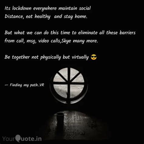 Its Lockdown Everywhere M Quotes Writings By Rahul Vishwakarma