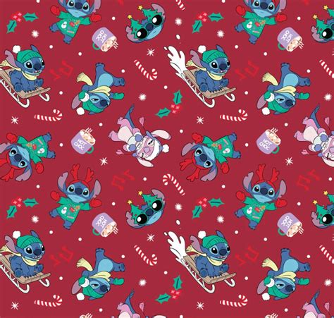 Stitch Christmas Wrapping Paper Lilo And Stitch Paper Stitch Gift