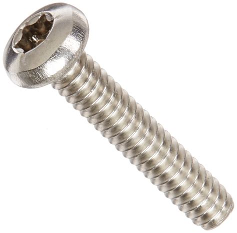 8 32 Thread Size 18 8 Stainless Steel Pan Head Machine Screw T20 Star Drive Imported Pack Of 50