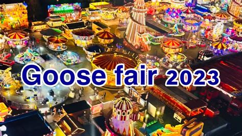 Goose Fair Nottingham 2023 YouTube