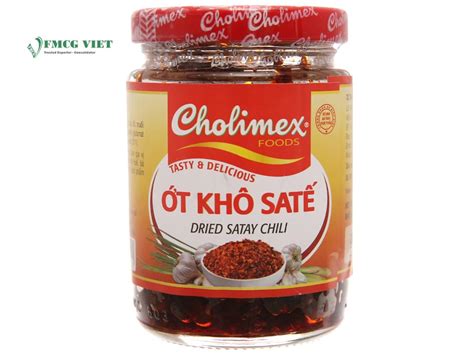 Cholimex Dried Satay Chilli Jar G Wholesale Exporter Fmcg Viet