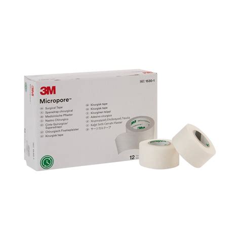 3m Micropore Paper Medical Tape 1 Inch X 10 Yards White Non Sterile