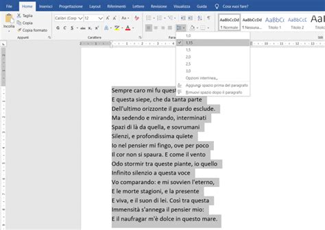 Come Cambiare L Interlinea Su Word Smartando It