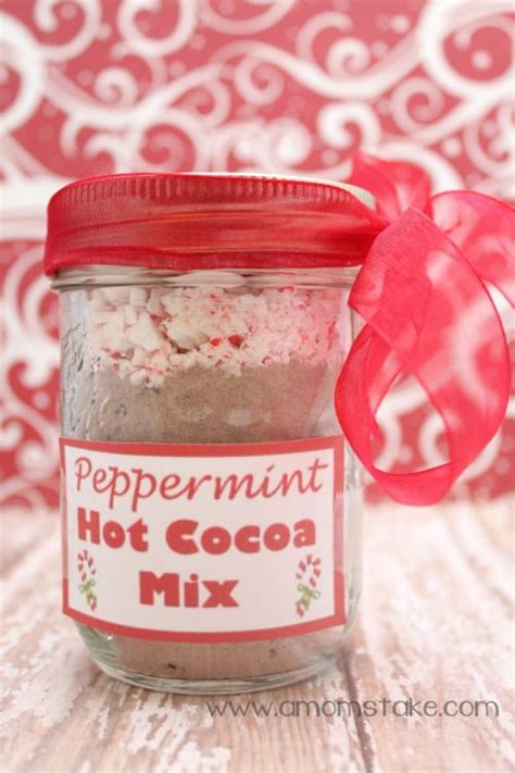 Recipes In A Jar Peppermint Hot Cocoa Mix A Mom S Take