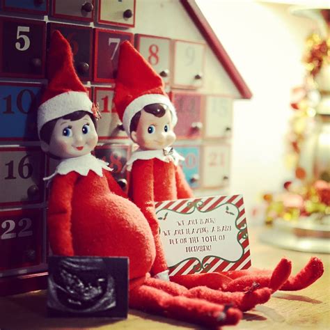 Pregnant Baby Elf On The Shelf - PREGNANTSH