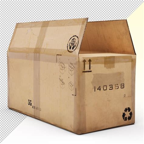 Premium Psd Cardboard Box