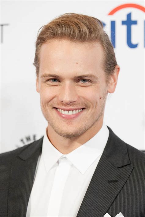 Sam Heughan Encounter Live At Etalk Studiolainey Gossip Entertainment