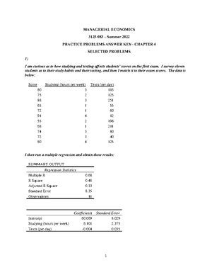 ECON 3125 Ch 3 Chapter 3 Lecture Notes ECON 3125 Chapter 3 Optimal