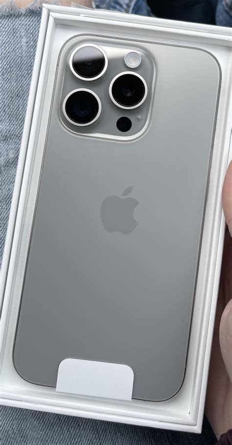 Natural Titanium is the best color : r/iPhone15Pro