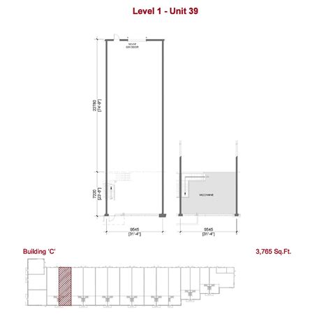 Industrial Units – Grd. Floor – Bldg C – Markham Central Square