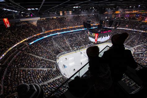 Golden Knights Fans Watch The Action From The Hyde Lounge Space At T Mobile Arena During An Nhl