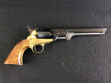 Sold Price: 1851 Navy Colt Replica Black Powder Revolver - Invalid date EDT