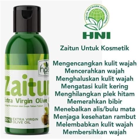 Manfaat Dan Kandungan Minyak Zaitun HNI Untuk Kecantikan Kulit