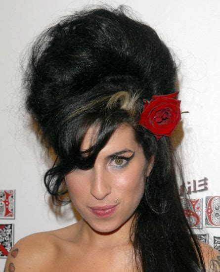 Amy Winehouse Beehive Hair Up Hairdos Amy Winehouse Winehouse