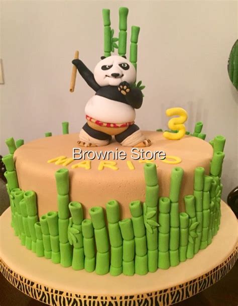 Pin By Marina Ruano On Cupcakes Panda Cakes Cake Kung Fu Panda Cake