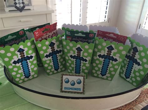minecraft party bags