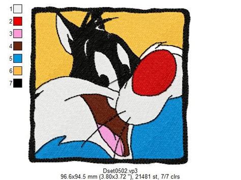 Looney Tunes Machine Embroidery Design Designs Bundle X Etsy