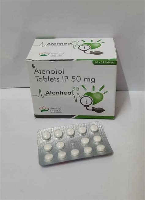 Atenolol Tablets Ip Mg X Prescription At Rs Stripe In