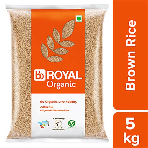 Buy Bb Royal Organic Brown Rice 5 Kg Online At Best Price Of Rs 434