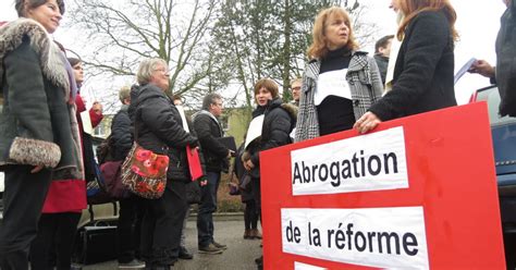 éducation Delme Les Professeurs Contre La Réforme Des Collèges